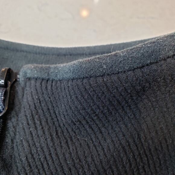 ARC'TERYX Polartec Micro-Fleece Jacket Lightweight Men's Size Large Black Green - Picture 12 of 13